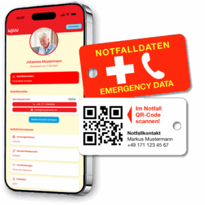 Schlüsselanhänger für den Notfall